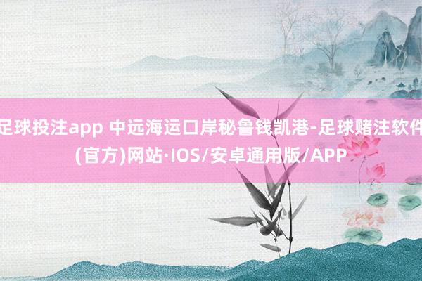 足球投注app 中远海运口岸秘鲁钱凯港-足球赌注软件(官方)网站·IOS/安卓通用版/APP