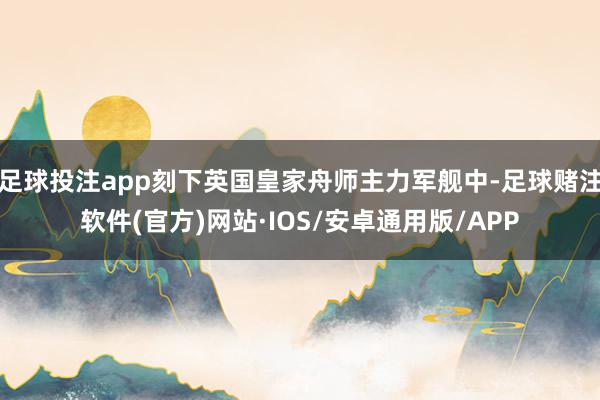 足球投注app刻下英国皇家舟师主力军舰中-足球赌注软件(官方)网站·IOS/安卓通用版/APP