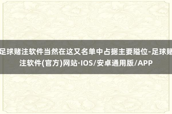 足球赌注软件当然在这又名单中占据主要隘位-足球赌注软件(官方)网站·IOS/安卓通用版/APP