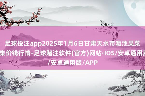 足球投注app2025年1月6日甘肃天水市瀛池果菜批发市集价钱行情-足球赌注软件(官方)网站·IOS/安卓通用版/APP