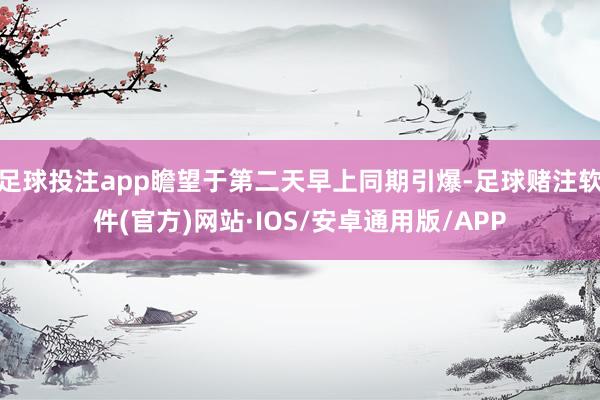 足球投注app瞻望于第二天早上同期引爆-足球赌注软件(官方)网站·IOS/安卓通用版/APP