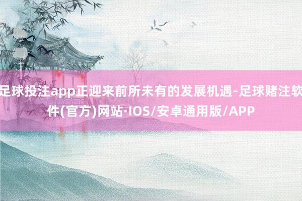 足球投注app正迎来前所未有的发展机遇-足球赌注软件(官方)网站·IOS/安卓通用版/APP