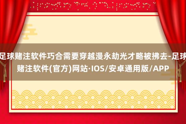 足球赌注软件巧合需要穿越漫永劫光才略被拂去-足球赌注软件(官方)网站·IOS/安卓通用版/APP