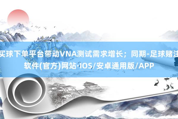 买球下单平台带动VNA测试需求增长；同期-足球赌注软件(官方)网站·IOS/安卓通用版/APP